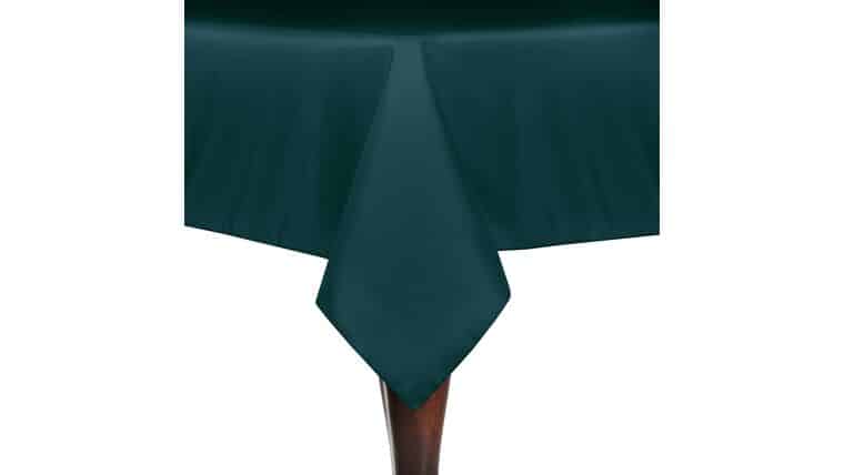 Polyester | Teal | 84″ x 84″ Square Tablecloth Rental | Rental Polyester | Teal | 84″ x 84″ Square Tablecloth Rental | Rental