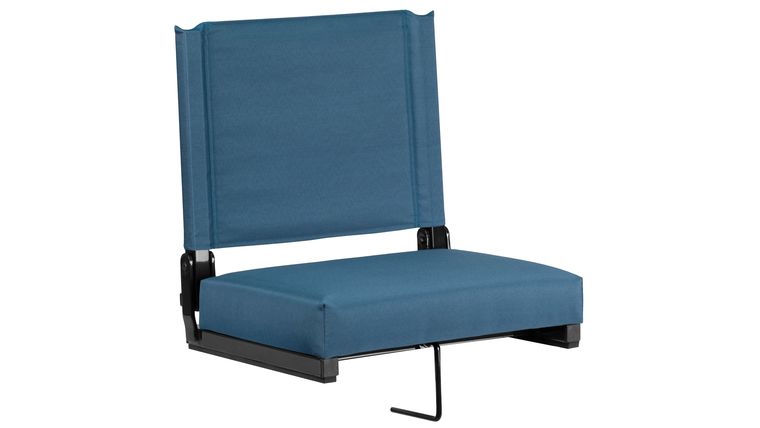 Bleacher Seat - Teal Grandstand Comfort Seats by Flash with Ultra-Padded Seat | Rental