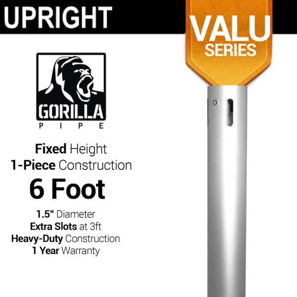 Valu Series - 6ft 1.5" Fixed Upright | Rental