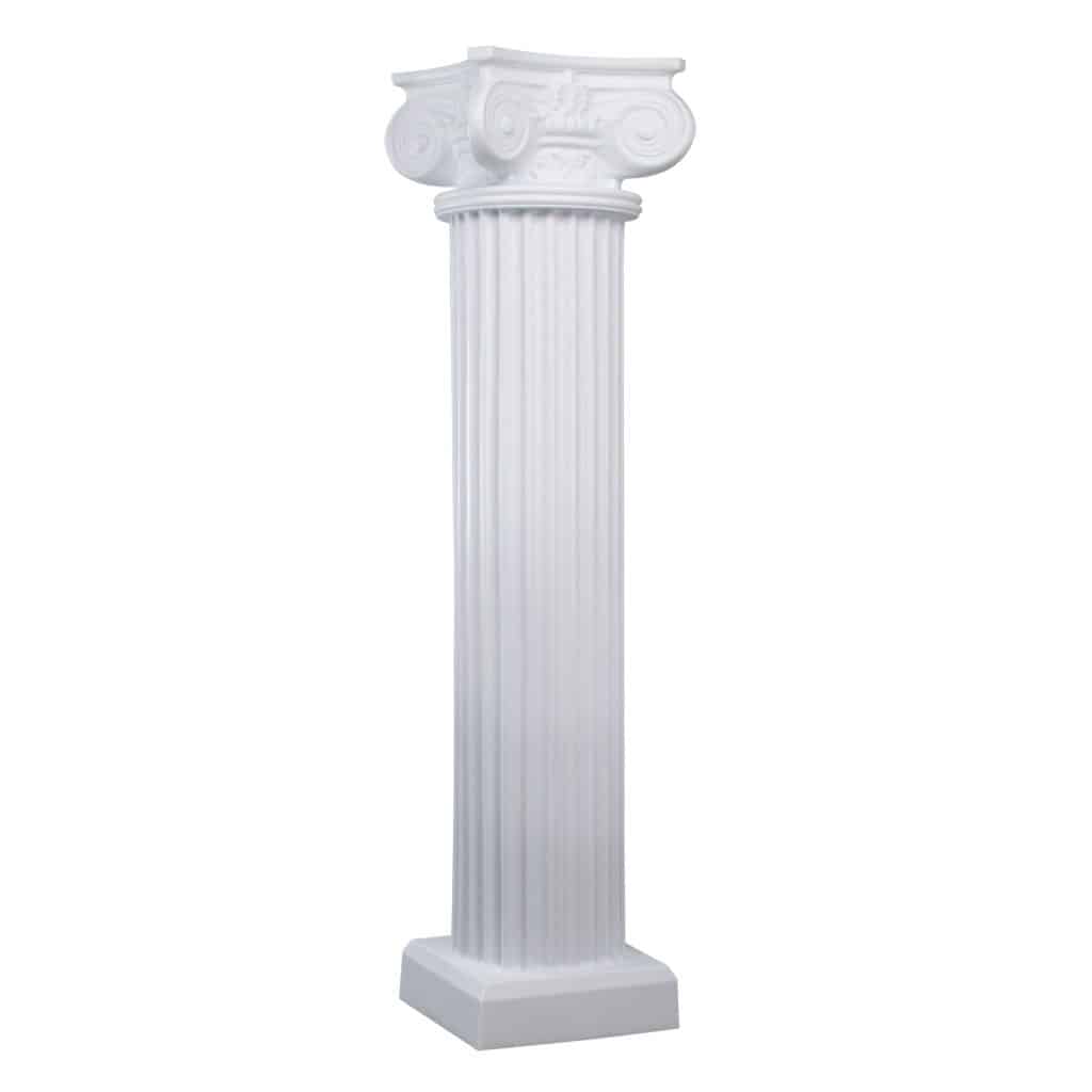 40″ White Scamozzi Column | Rental