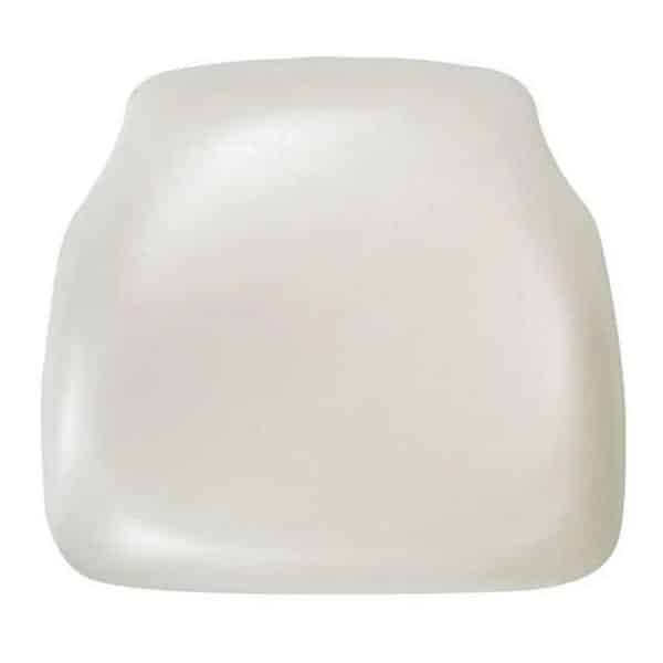DecoStar™ Wood-Backed Vinyl Cushion for Chiavari EnvyChair™ - Ivory | Rental