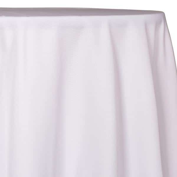 White – Polyester ” Tropical Wide ” Tablecloth – Many Size Options | Rental White – Polyester ” Tropical Wide ” Tablecloth – Many Size Options | Rental