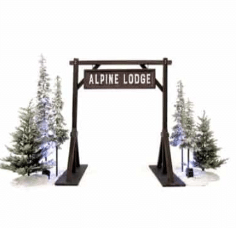 Alpine Lodge Entranceway Package | Rental Alpine Lodge Entranceway Package | Rental