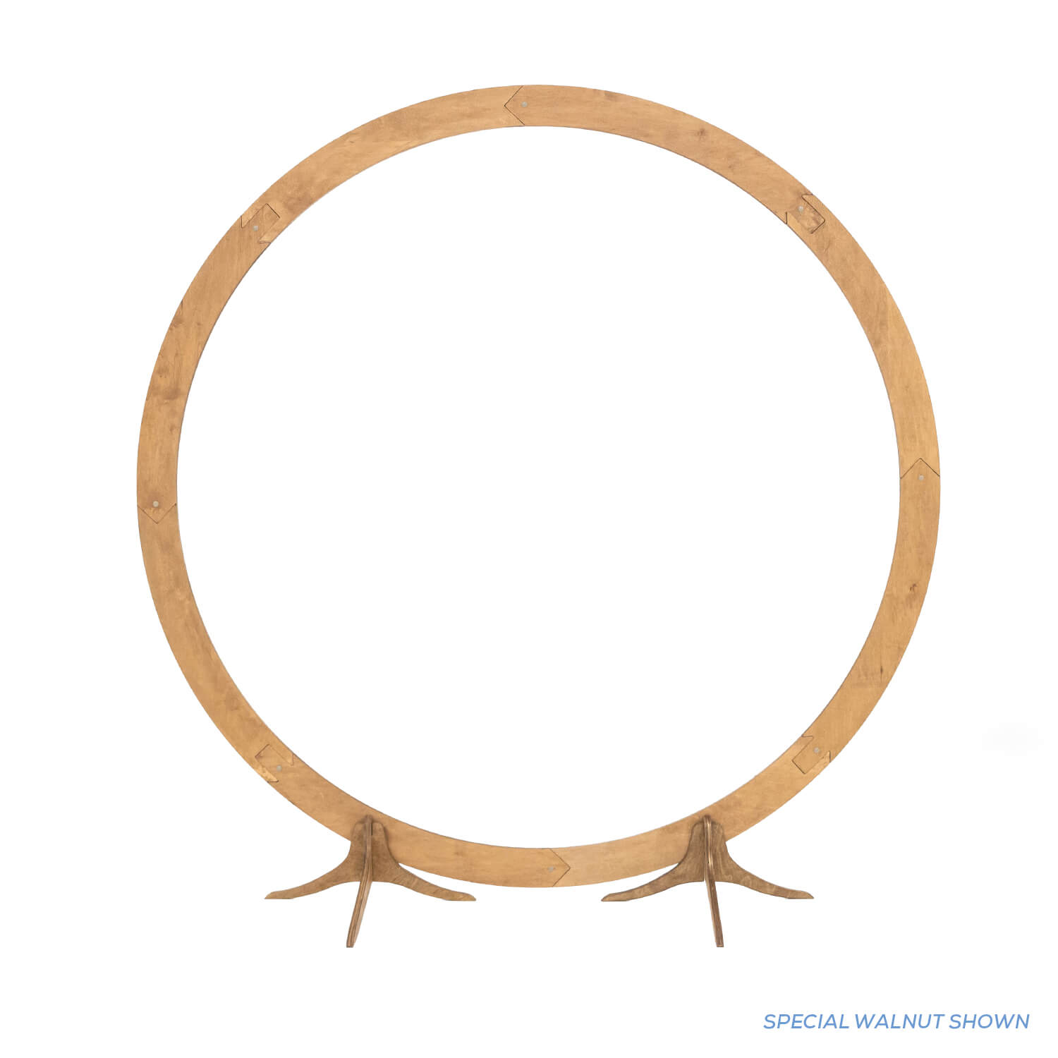 7.25′ Circle Arch – Special Walnut | Rental