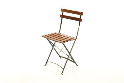 eros wood steel folding chair